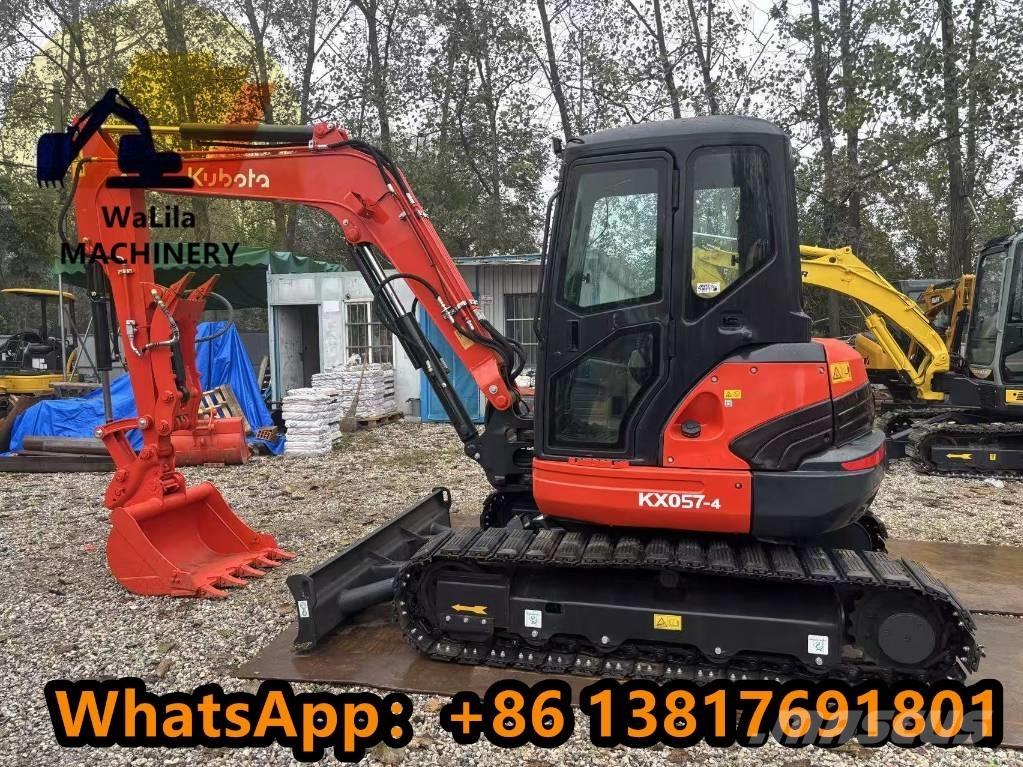 Kubota KX 057-4 Mini ekskavatörler, 7 tona dek