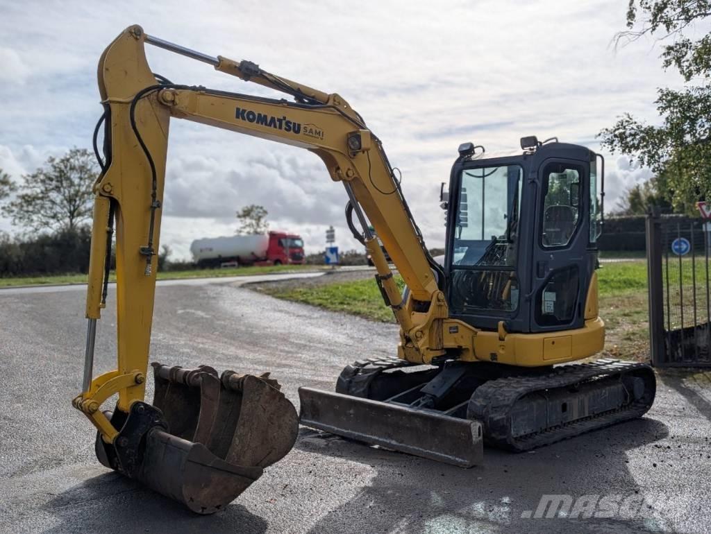 Komatsu PC 55 MR-3 Mini ekskavatörler, 7 tona dek