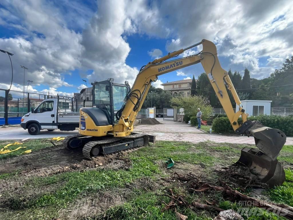 Komatsu PC55 Mini ekskavatörler, 7 tona dek