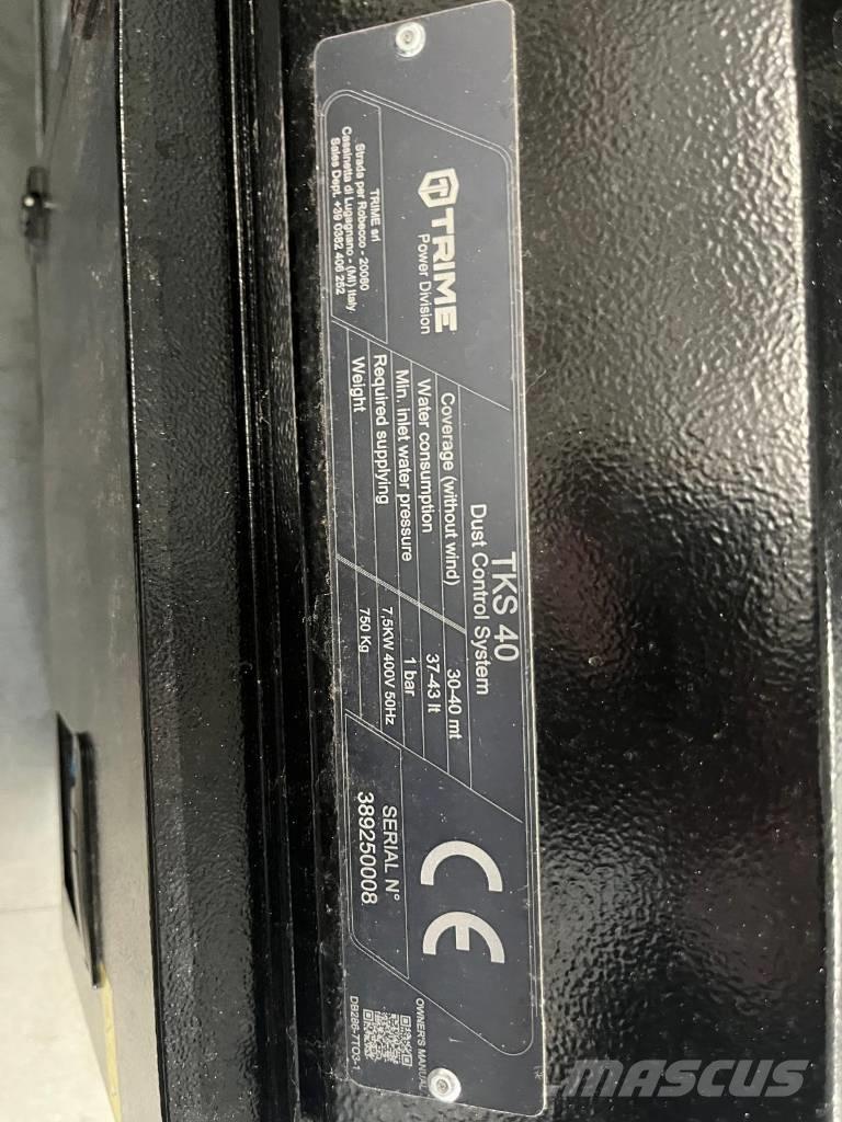 Trime TKS-40 SKID Buğulandırma sistemleri