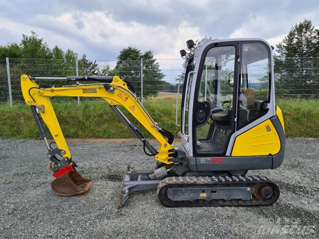 Wacker Neuson ET20 Paletli ekskavatörler