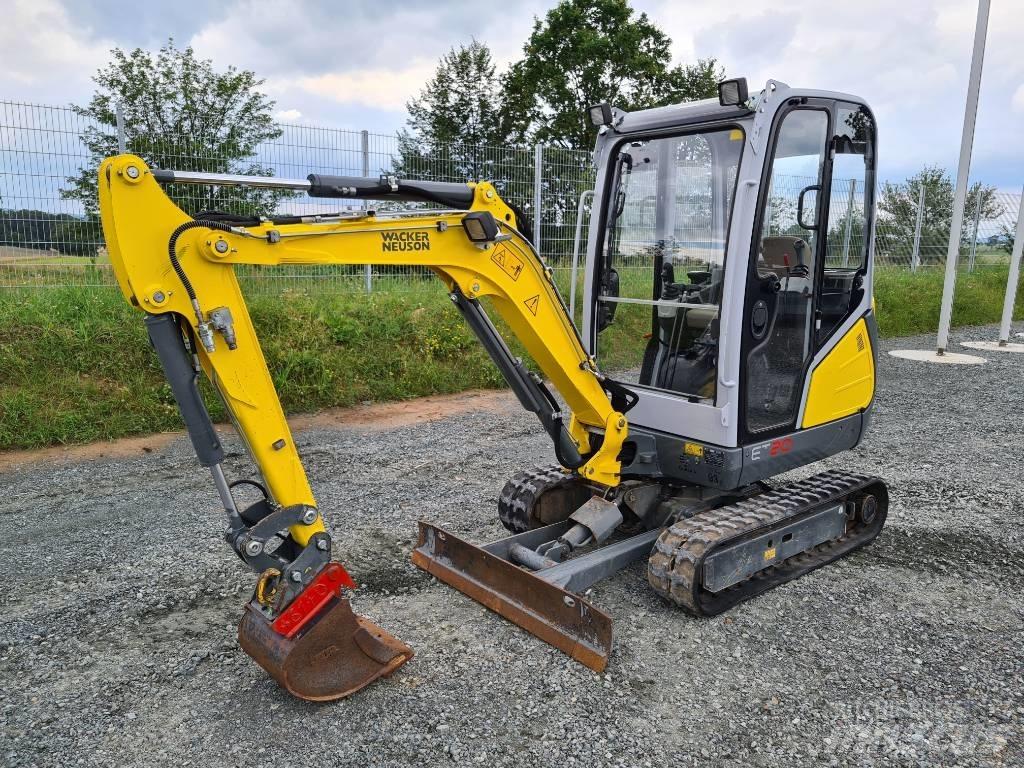 Wacker Neuson ET20 Paletli ekskavatörler