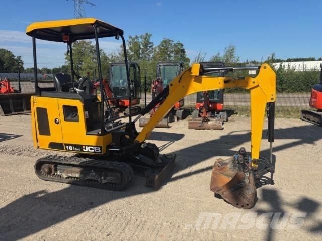 JCB 16 C Mini ekskavatörler, 7 tona dek