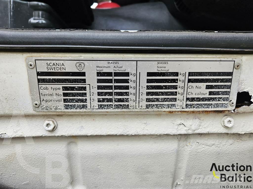 Scania R 124 GB Tomruk yükleyici traktörler