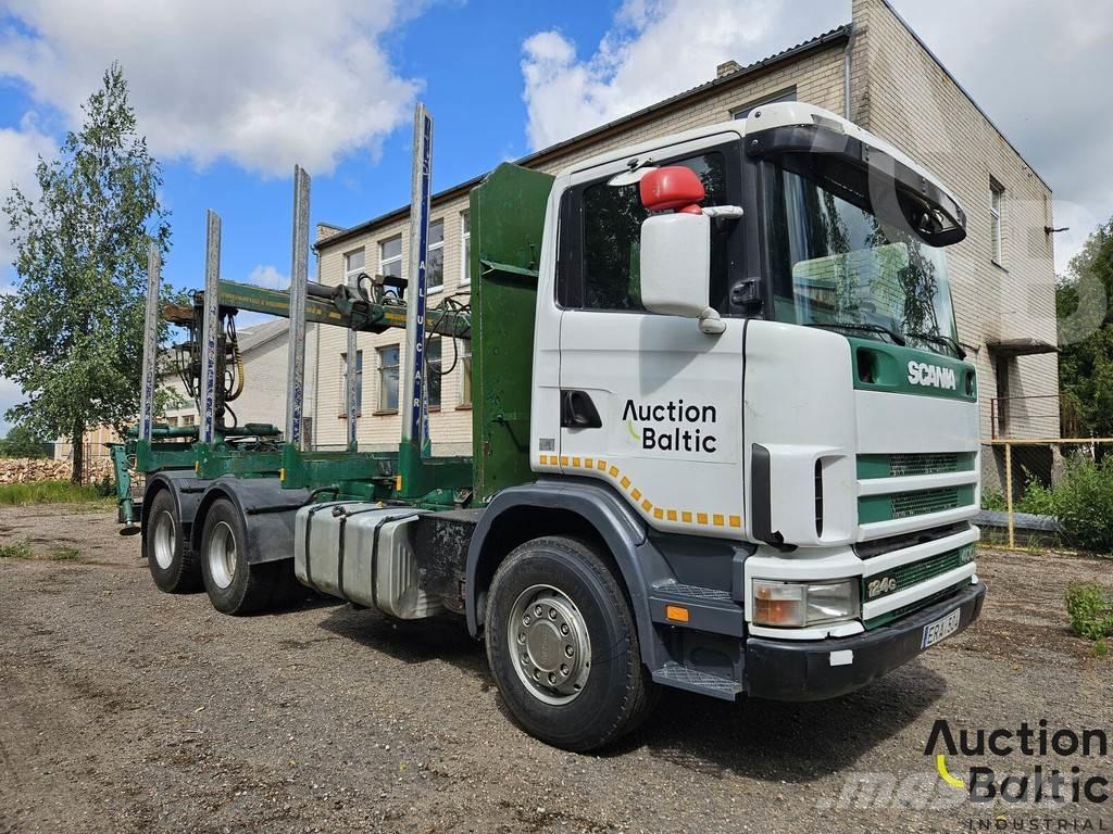 Scania R 124 GB Tomruk yükleyici traktörler