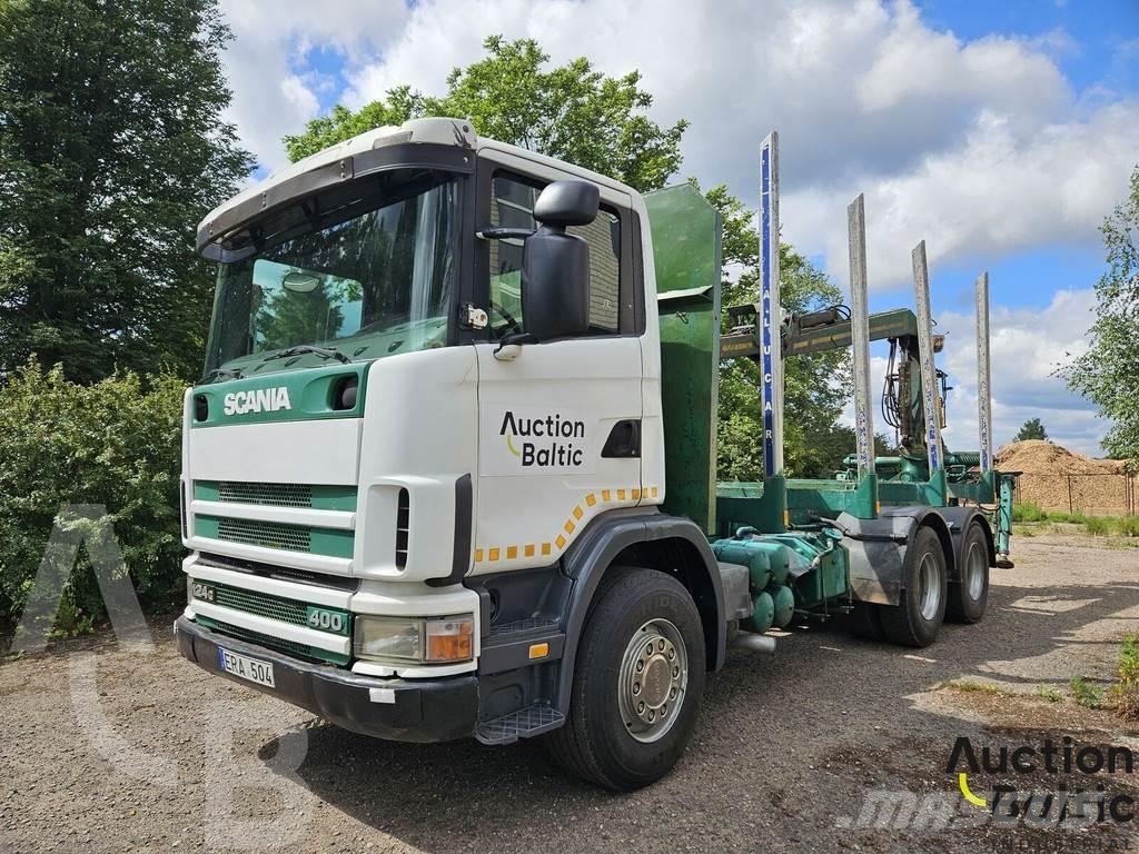 Scania R 124 GB Tomruk yükleyici traktörler