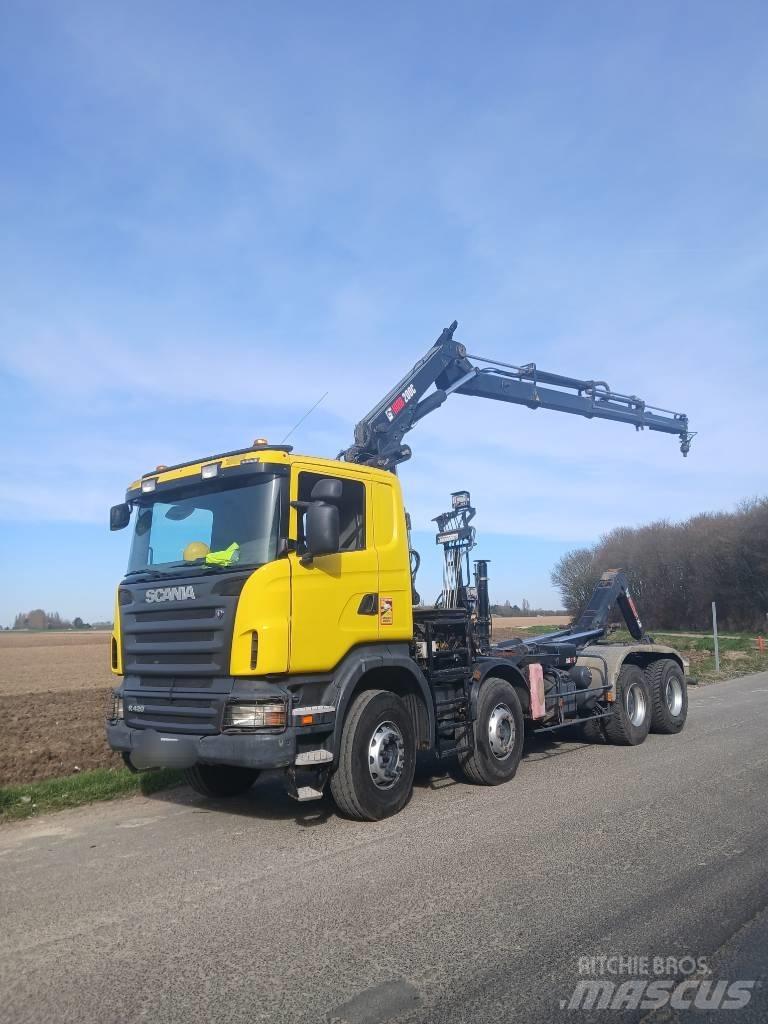Scania R 420 Vinçli kamyonlar