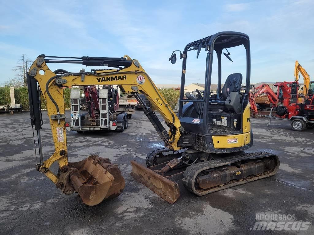 Yanmar Vio 27 Mini ekskavatörler, 7 tona dek
