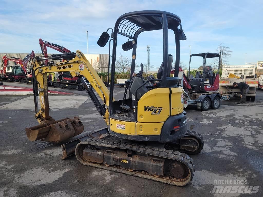 Yanmar Vio 27 Mini ekskavatörler, 7 tona dek