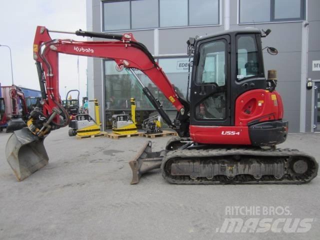 Kubota U 55-4 Mini ekskavatörler, 7 tona dek