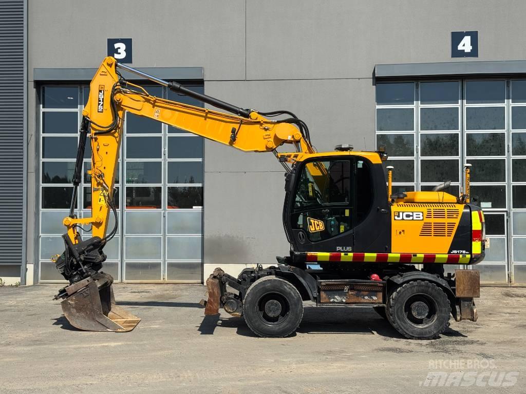 JCB JS 175 Lastik tekerli ekskavatörler