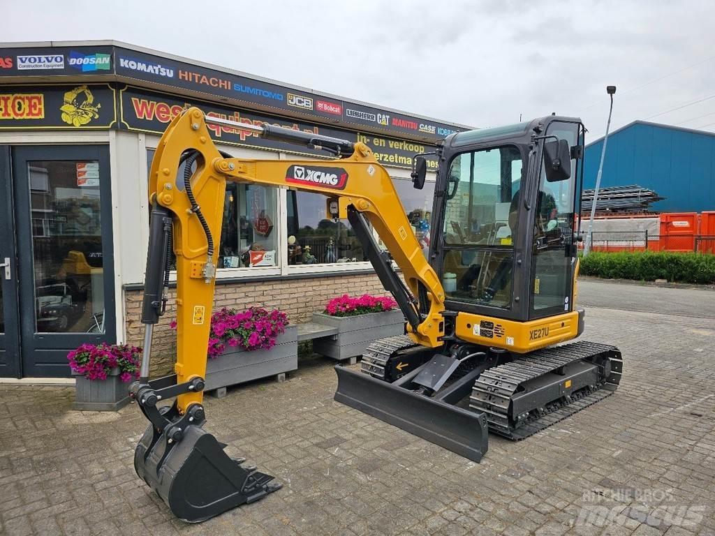 XCMG XE27U Mini ekskavatörler, 7 tona dek