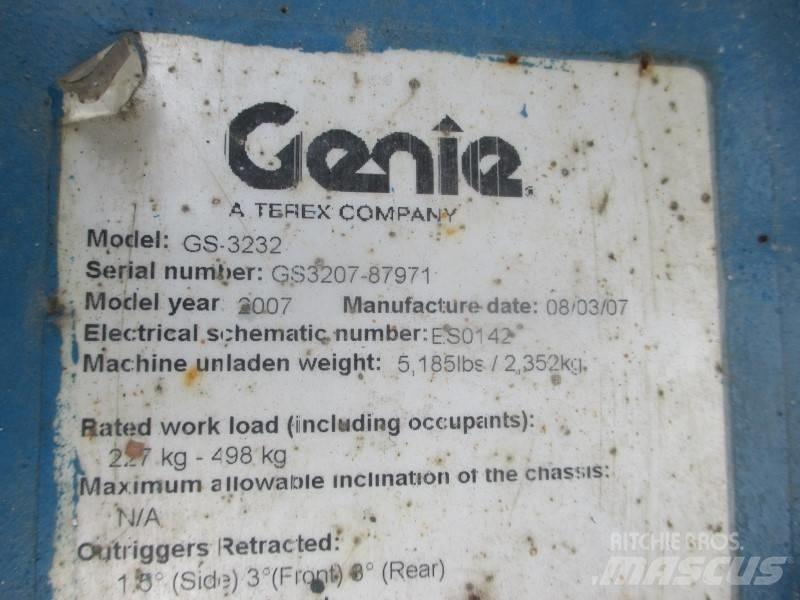 Genie GS 3232 Makasli platformlar