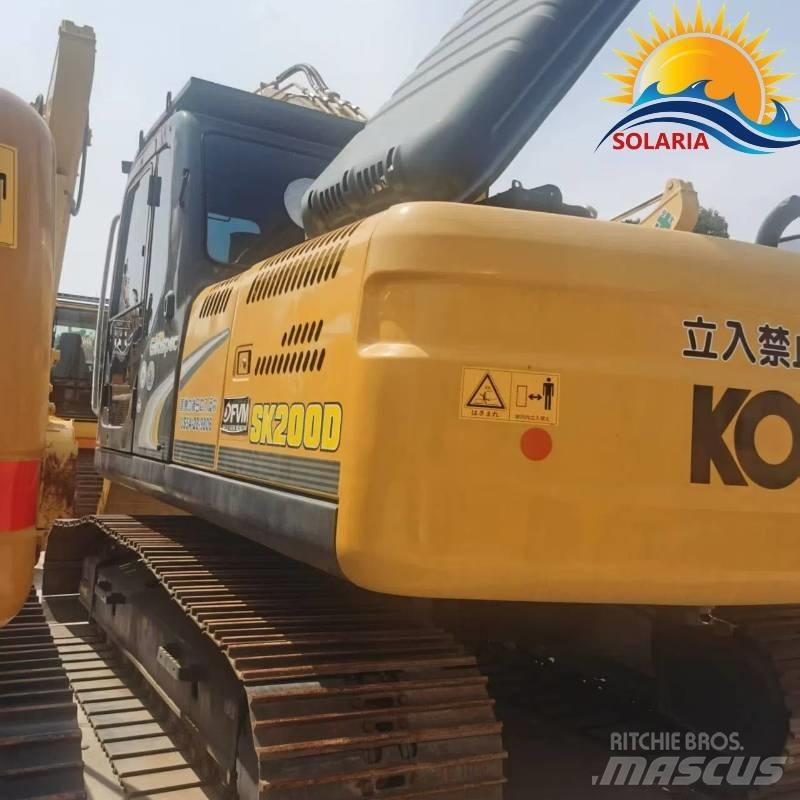 Kobelco SK 200 Paletli ekskavatörler