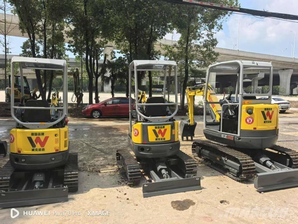 Wacker Neuson EZ 20 Paletli ekskavatörler