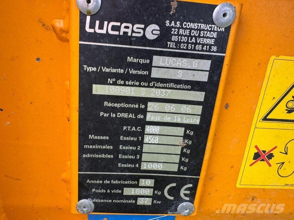 Lucas Castor+ 30R Balya ögütücü, kesici ve açicilar