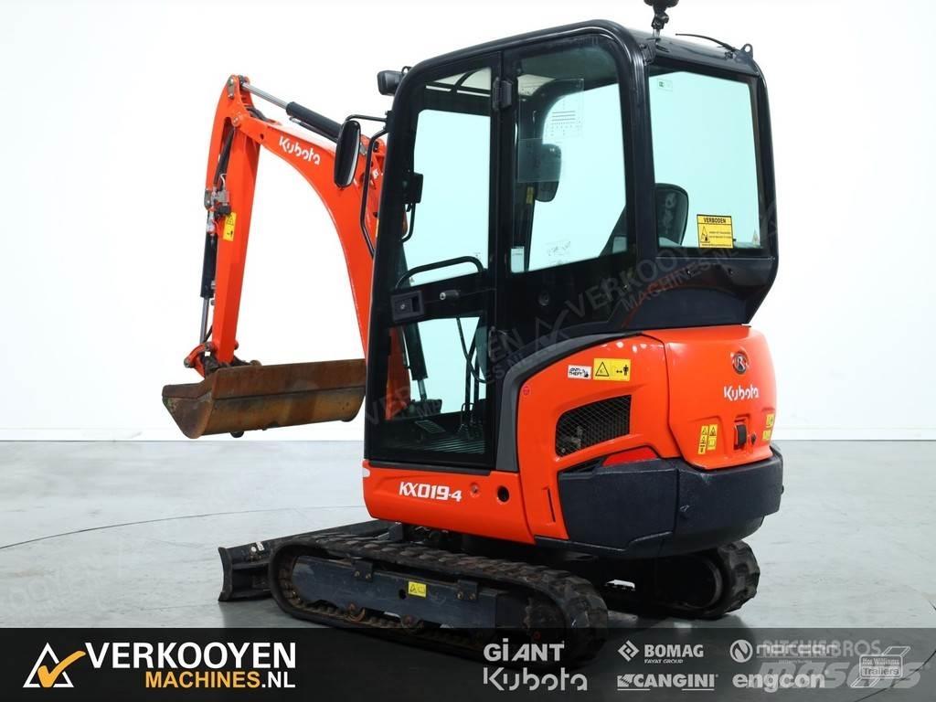 Kubota KX019-4 Mini ekskavatörler, 7 tona dek