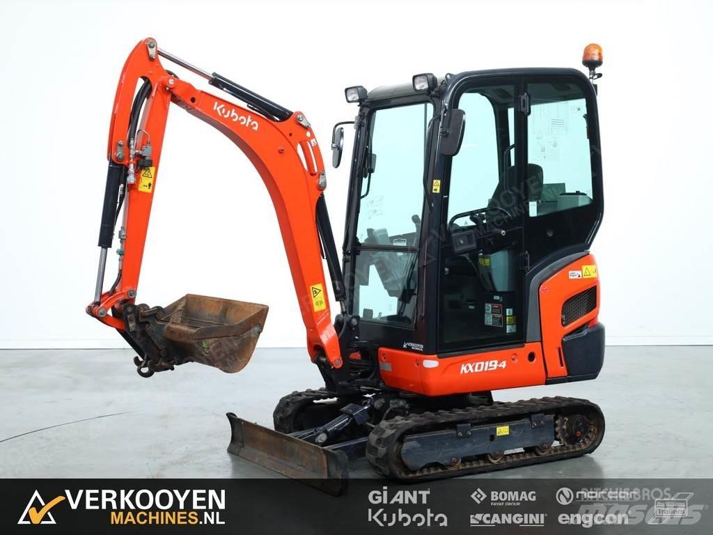 Kubota KX019-4 Mini ekskavatörler, 7 tona dek