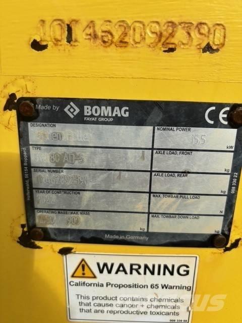 Bomag BW 80 AD-5 Çift tamburlu silindirler