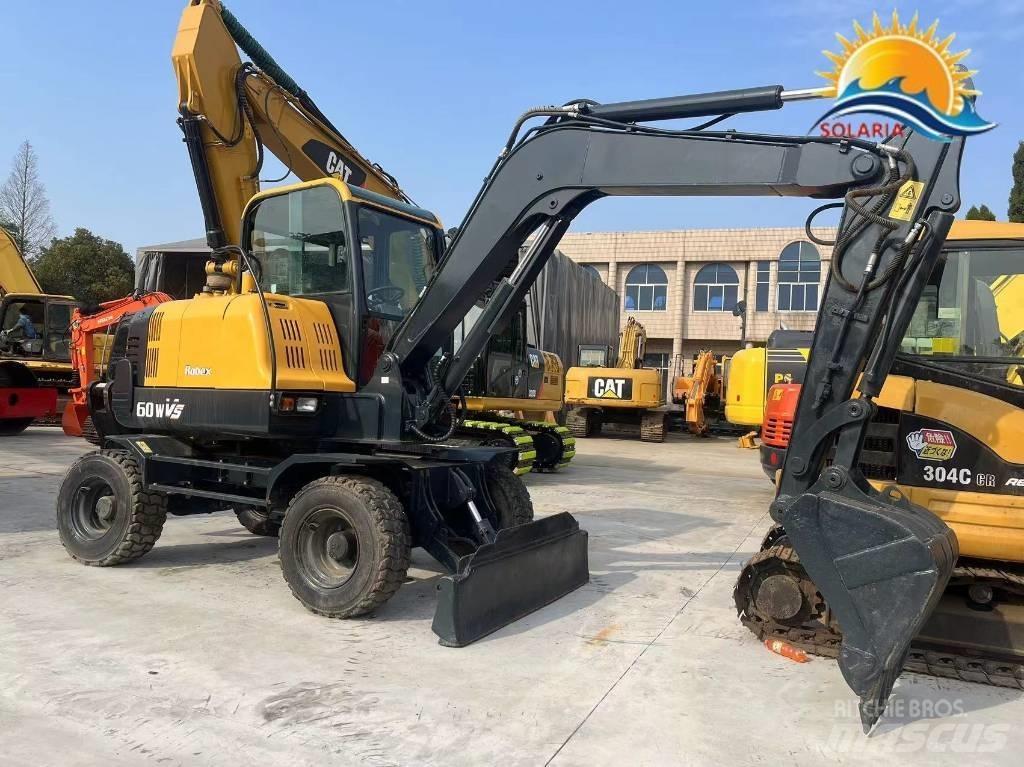 Hyundai R60W vs Mini ekskavatörler, 7 tona dek