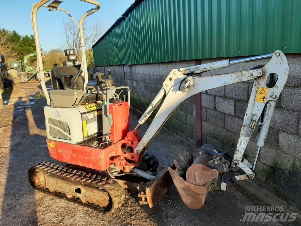 Takeuchi TB 210 Mini ekskavatörler, 7 tona dek