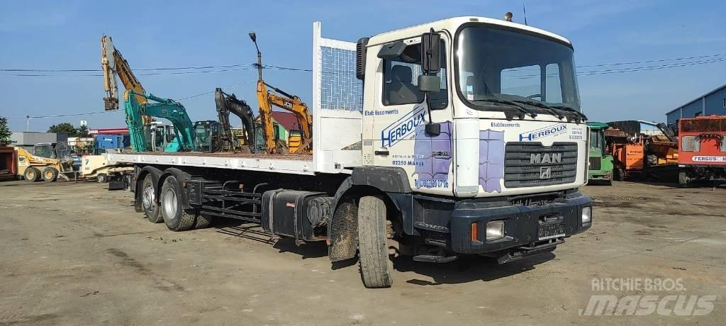 MAN 26.314 Flatbed kamyonlar