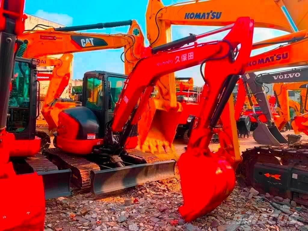 Kubota KX 163-5 Mini ekskavatörler, 7 tona dek