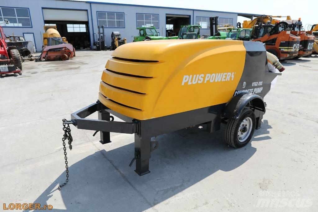 Plus Power VTGZ - 20S Beton pompaları