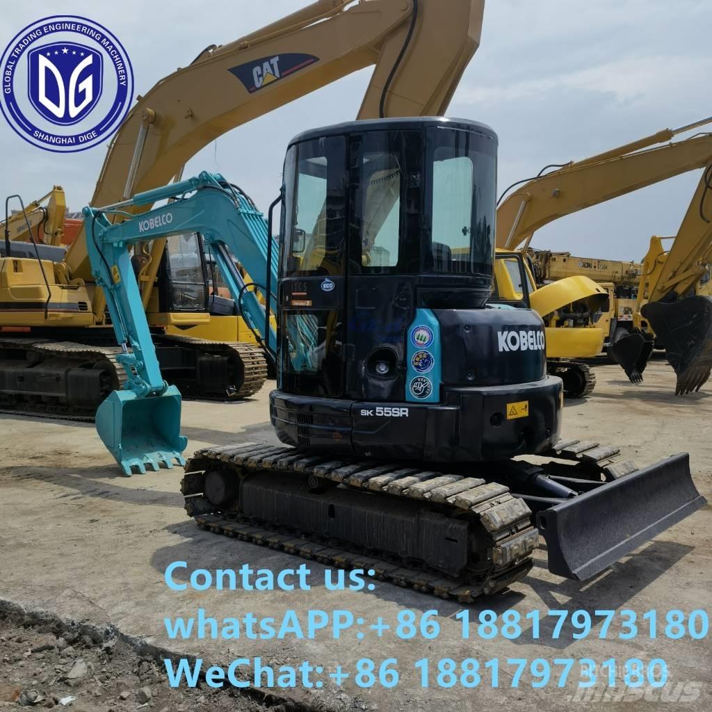 Kobelco SK 55 SR Mini ekskavatörler, 7 tona dek