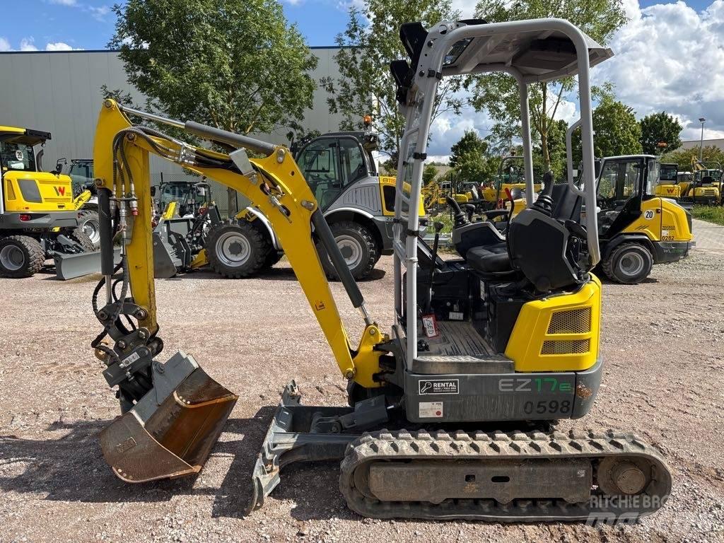 Wacker Neuson EZ17e Paletli ekskavatörler