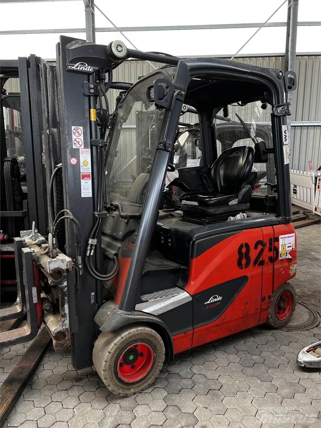 Linde E20PH Elektrikli forkliftler