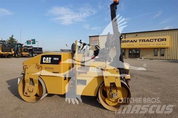CAT CB34 Tek tamburlu silindirler
