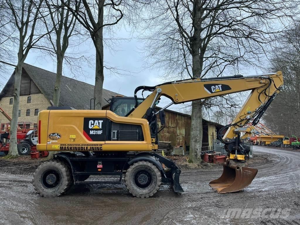 CAT M 318 F Lastik tekerli ekskavatörler