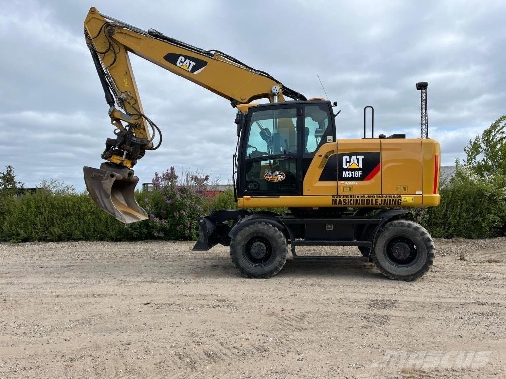 CAT M 318 F Lastik tekerli ekskavatörler