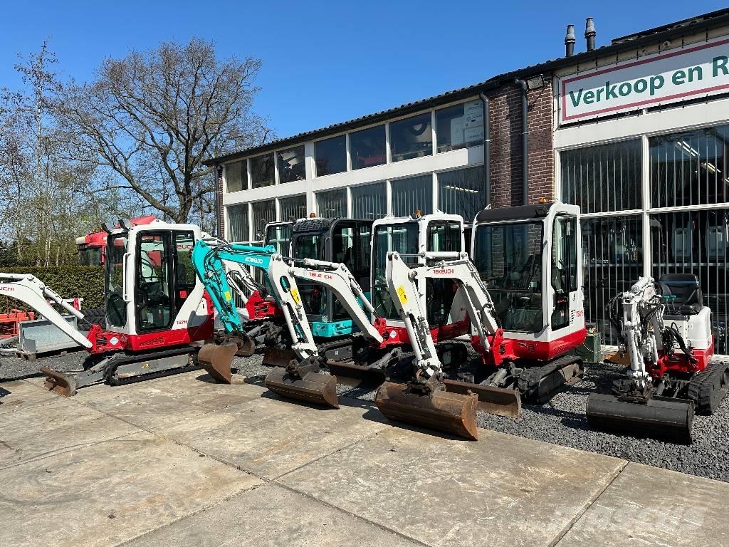 Takeuchi TB 016 Mini ekskavatörler, 7 tona dek