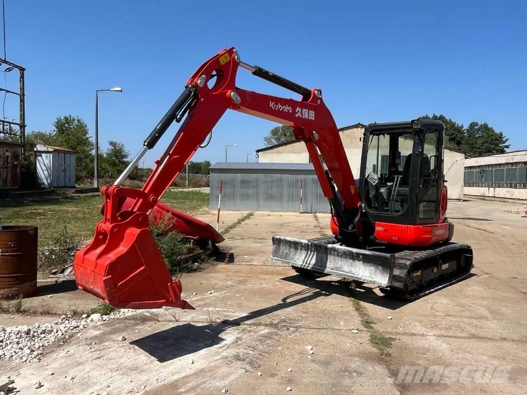 Kubota KX 057-4 Mini ekskavatörler, 7 tona dek