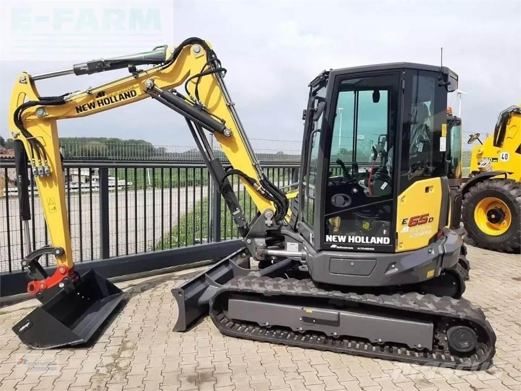 New Holland e65d Mini ekskavatörler, 7 tona dek