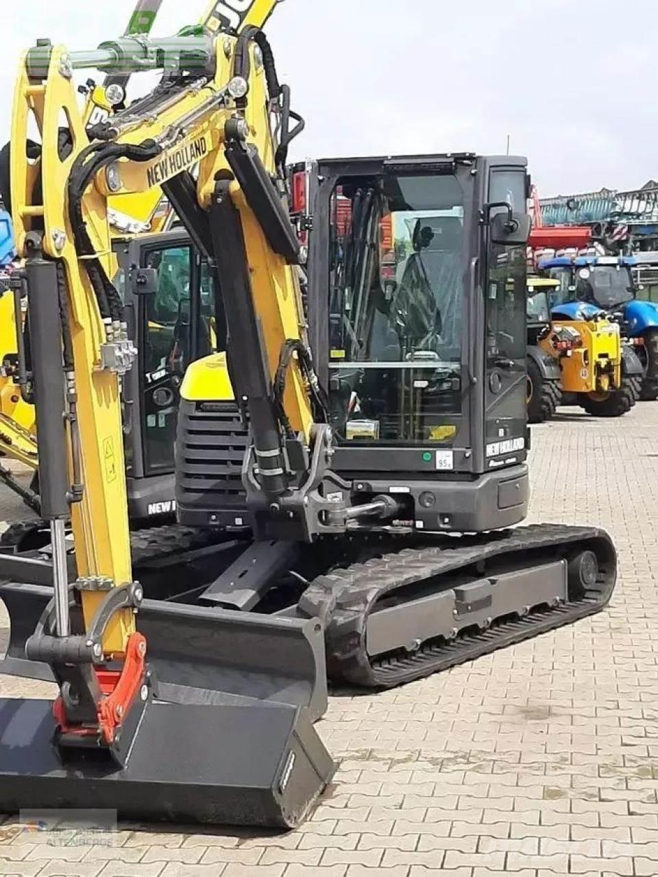 New Holland e65d Mini ekskavatörler, 7 tona dek