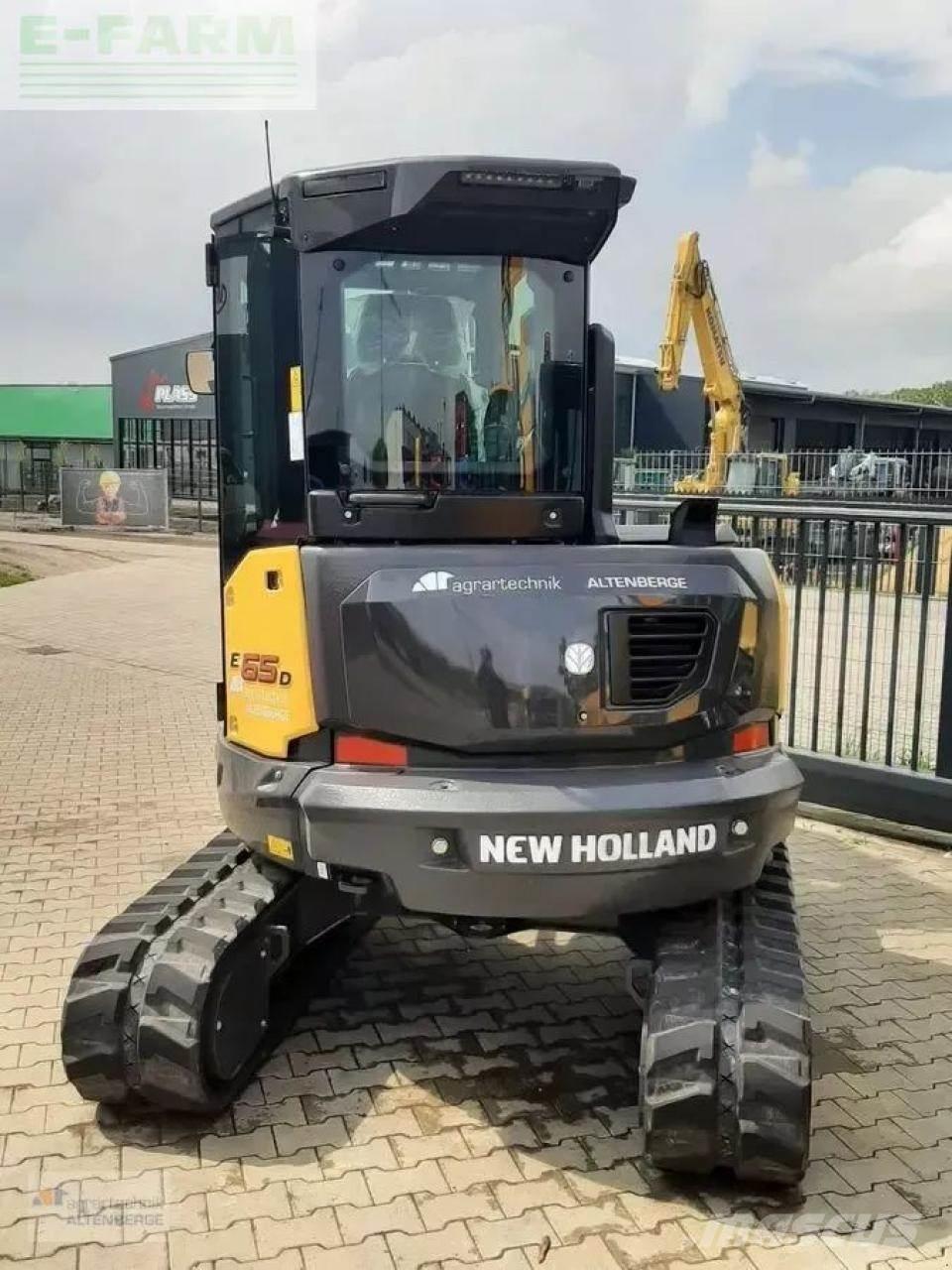 New Holland e65d Mini ekskavatörler, 7 tona dek