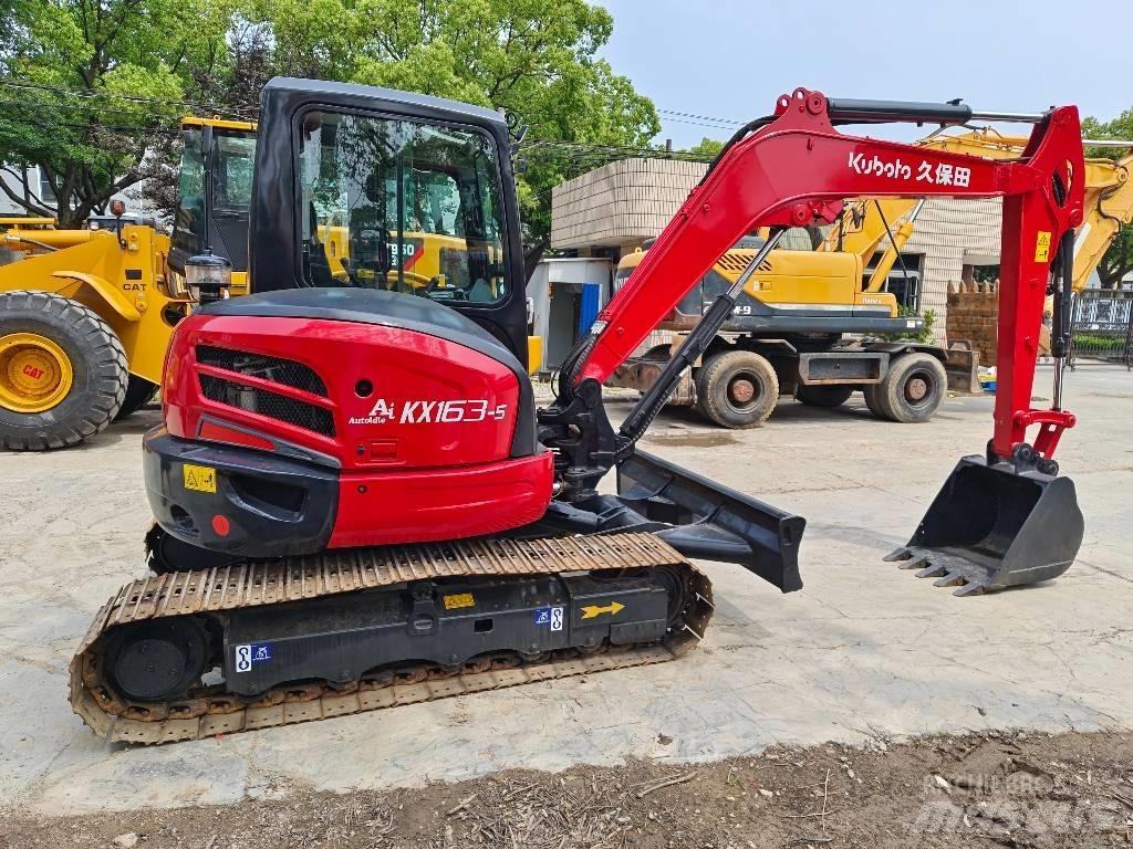 Kubota KX 163-5 Mini ekskavatörler, 7 tona dek
