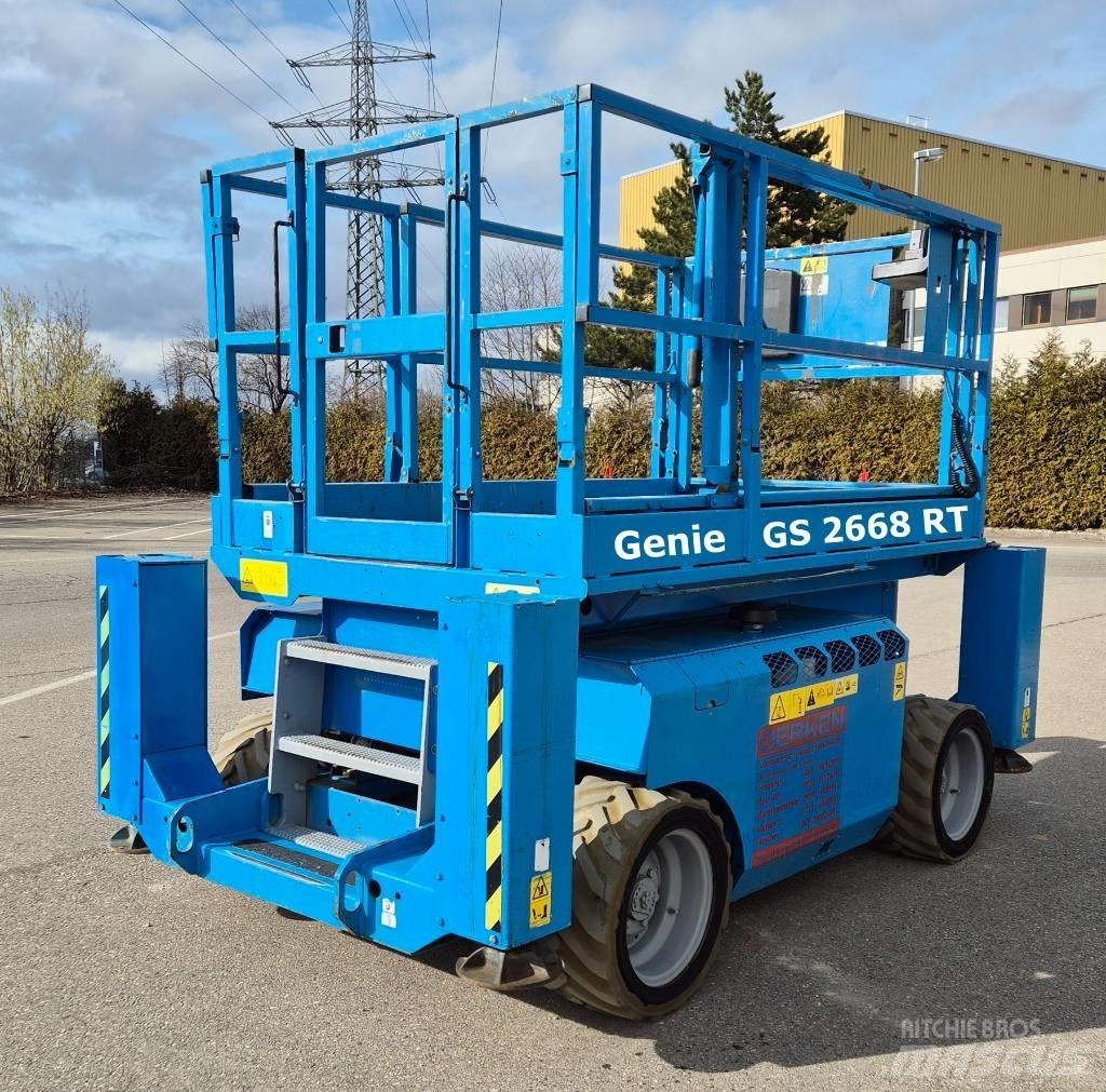 Genie GS 2668 RT Makasli platformlar