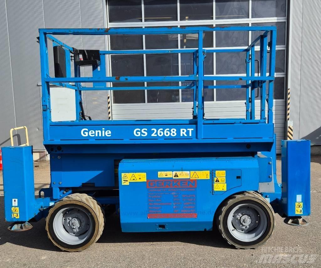 Genie GS 2668 RT Makasli platformlar