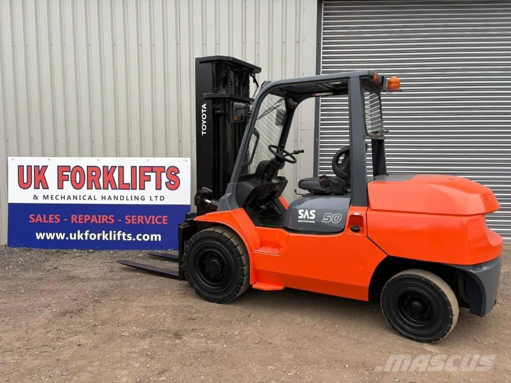 Toyota 7 FDA 50 Dizel forkliftler