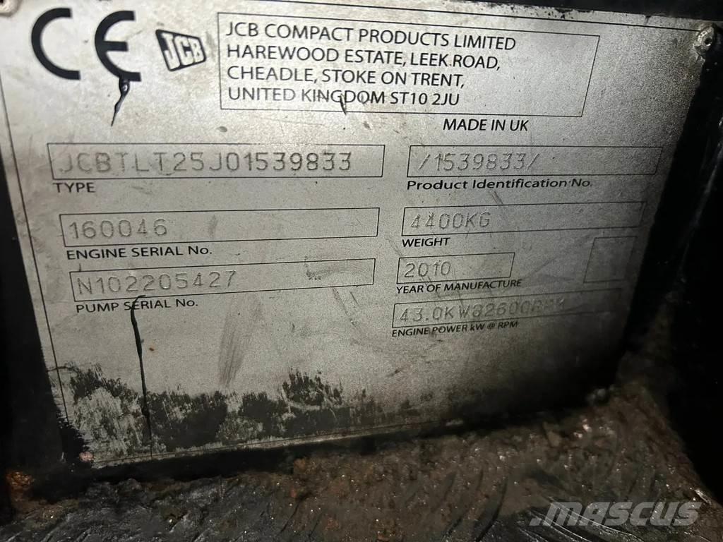 JCB TLT25 Heftruck LPG'li forkliftler