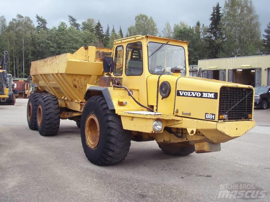 Volvo BM 861 6+6 Belden kirma kaya kamyonu