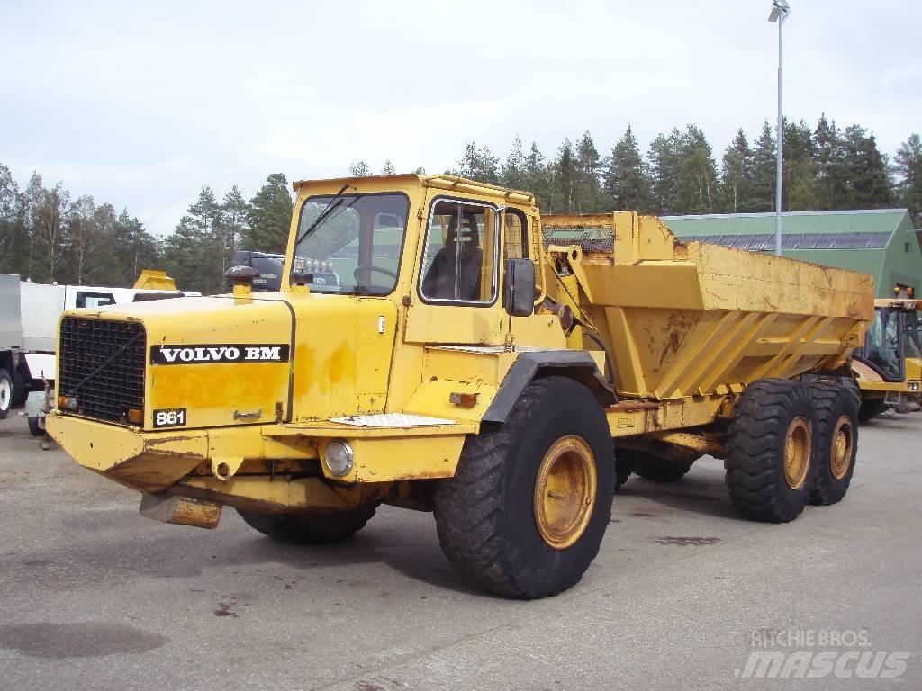Volvo BM 861 6+6 Belden kirma kaya kamyonu