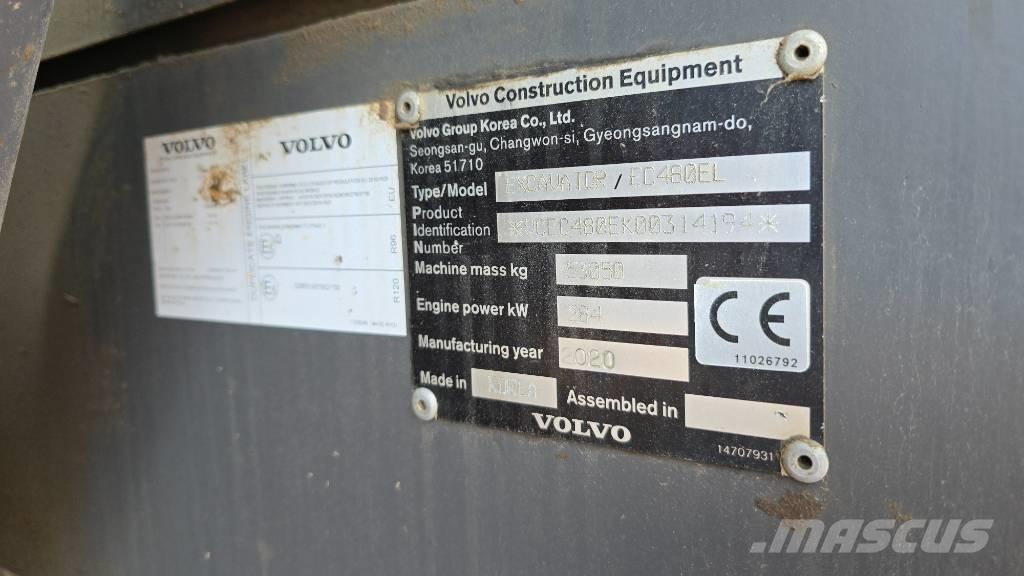 Volvo EC 480 E L Paletli ekskavatörler