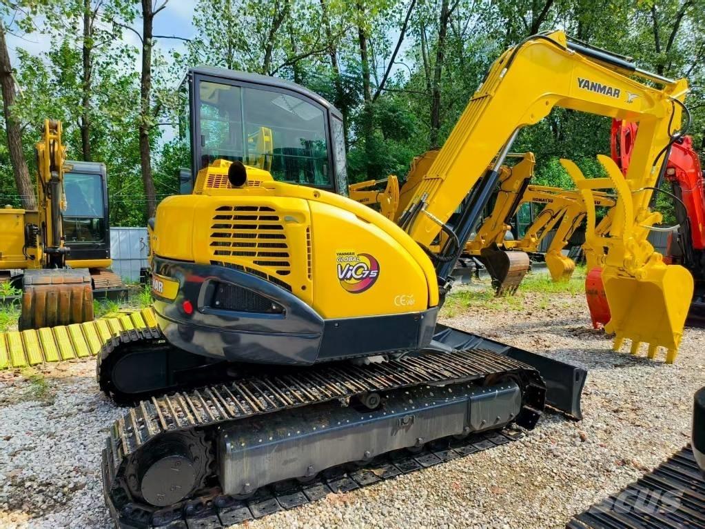 Yanmar Vio 75 Mini ekskavatörler, 7 tona dek