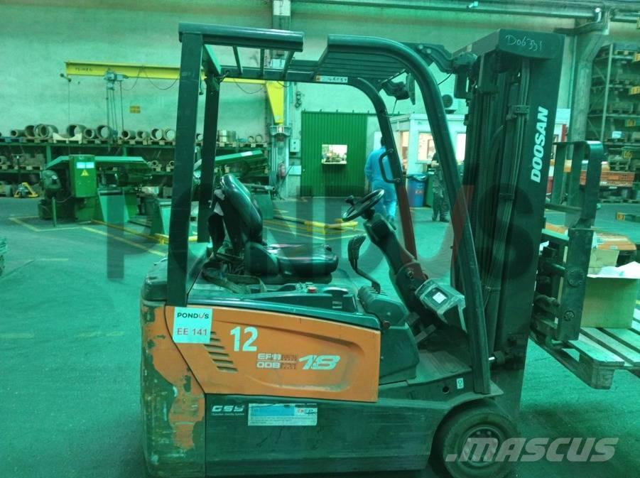 Doosan B 18 T-7 Elektrikli forkliftler