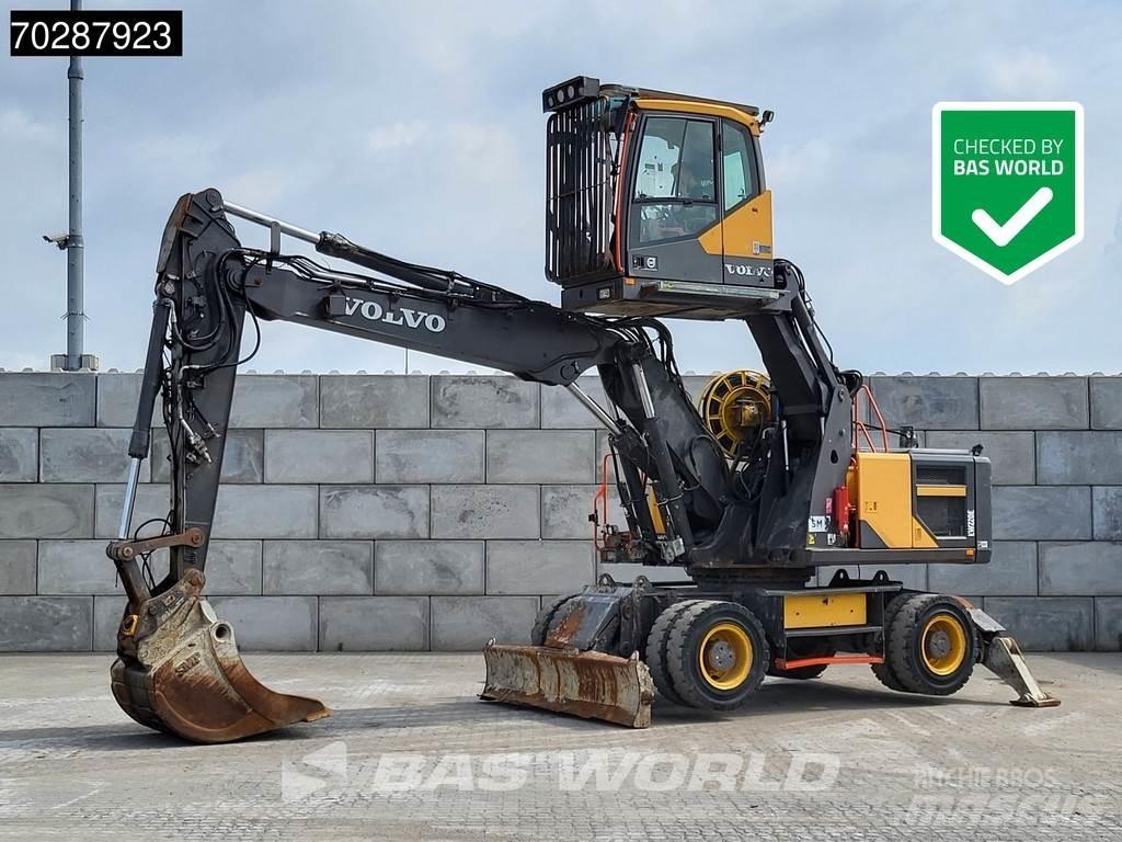 Volvo EW220 E Lastik tekerli ekskavatörler
